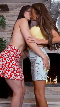 Busty MILFs in Sloppy Threesomes