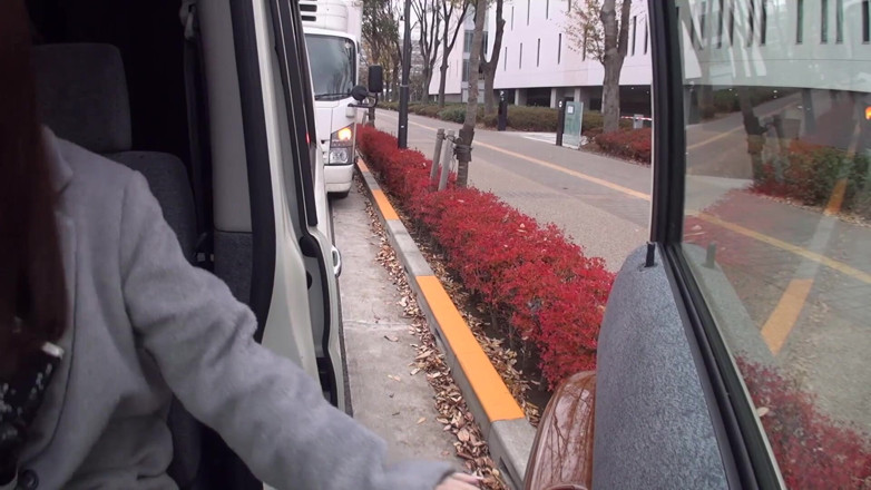 Caribbeancom: Asian teen gets creampie after fucking in car