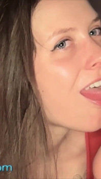 Detailní záběr Na pouhé uctívání a sání nohou