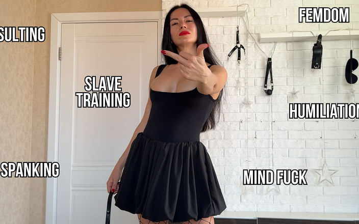 Princess Monica: Тренировка раба: унижение, оскорбление и трах в умы [4k]