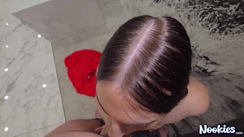 Nookies: Teen Creampie Surprise: Lucy Lotus' Wild First Date POV Fuck