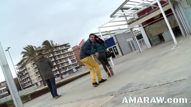 Amaraw: นมใหญ่ Samantha Pink โดนสองผู้ชายเจาะรู