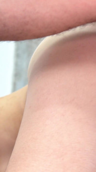 Hairy Bush Teen First Time Anal with a Senior