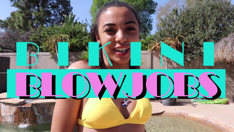 Herb Collins - Bikini Blowjobs: น้องเซเรลล่ากับเฮิร์บ ดูดควยกันในบิกินี่ - Zerella Skies &amp; Herb Collins