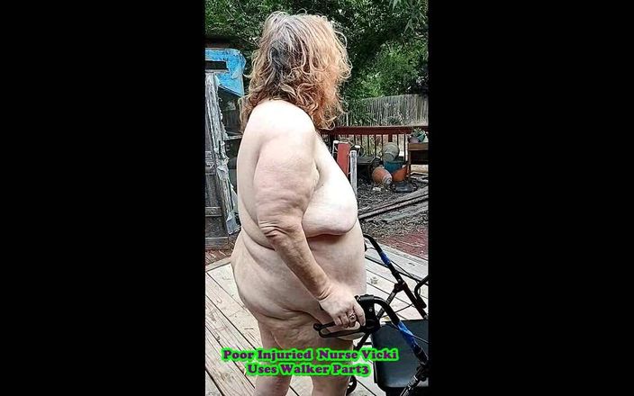 BBW nurse Vicki adventures with friends: 貧しい看護師ヴィッキーパート3