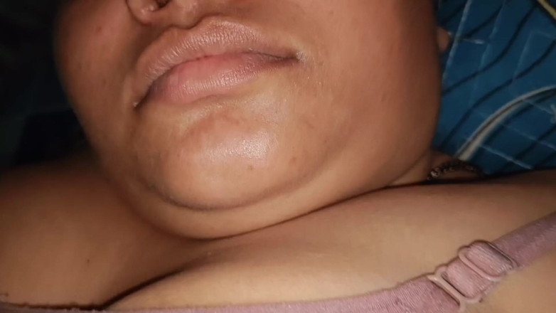 Catchybusty: Silent Lover Checking Out His Chubby Bhabhiji