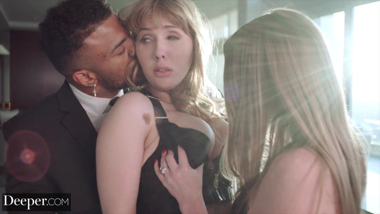 Deeper: Derin. Laney ve Troy Lena Paul ile yoğun üçlü seks yapıyor