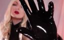 Arya Grander: Asmr videosu: Arya Grander&amp;#039;ın nitril eldivenleri