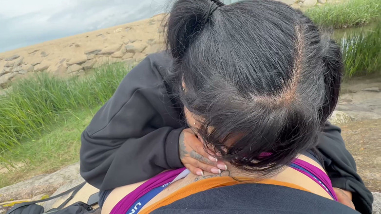 Yasmina Khan: Public Creampie with Gattouz0 - I Got on My Knees, Sucked...