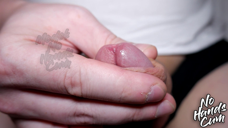 Cum no hands: Testa grande grasso bel cazzo vicino, eiaculazione ravvicinata un sacco...