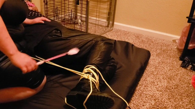 MistressMandslave: Товстушка домінатрікс з рабом