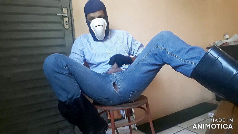 Stink HairyMale: Elegantní muž - Boty a balaclava