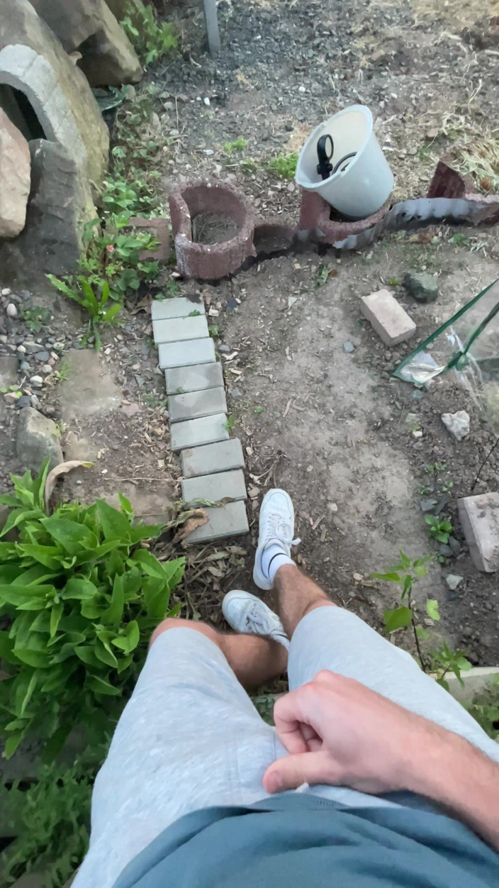 boyzxy212_2: Riskantní! Hraju si na ulici se svým ptákem
