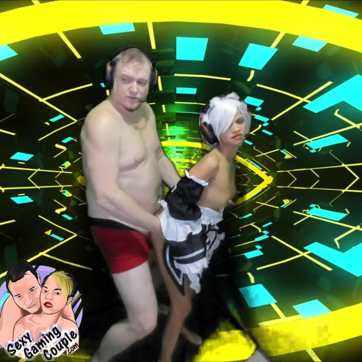 SexyGamingCouple: Mengongkek awek cosplay impak Genshin
