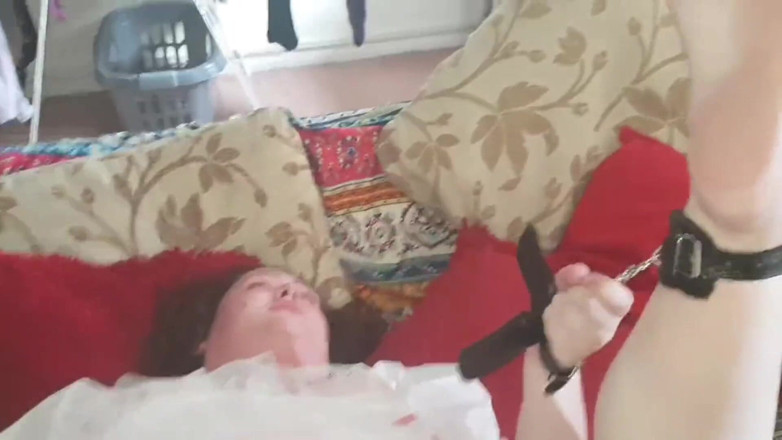 Real homemade BBW BBC porn: Youngenglishbbw BBC Nata4sex hardcore BDSM städersdräkt rollspel
