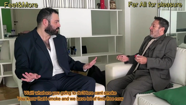Fer All for pleasure: 第2部分。Fer Turnshis alpha猛男老板和他的情人做爱
