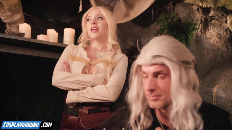 Cosplayground: Geralt Fucks Chloe Amour in the Ass and Cums in...