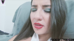 Fucked fetish: 医疗破碎的拐杖气球指甲