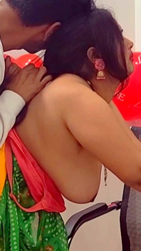 Valentine Special:- Hot Bhabhi Painful Doggystyle Fuck in Office.