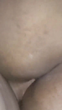 운동하는 POV 큰 엉덩이
