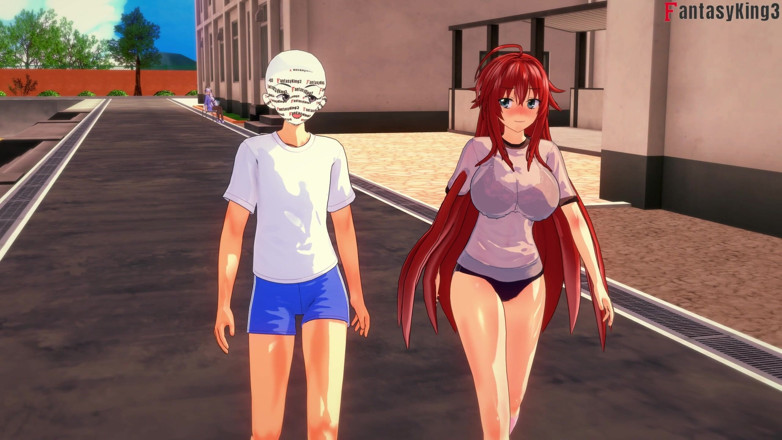 Fantasy king: Rias Gremory quyến rũ tôi và mời tôi đụ trong phòng...