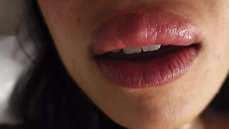 Asmr_mouth: Love to Lick You in Laying Position