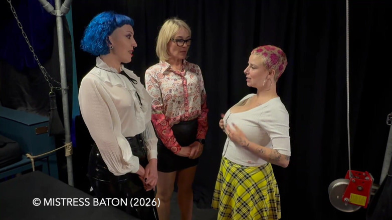 MistressBaton: Tears After Big Boob &amp; Thigh Torment