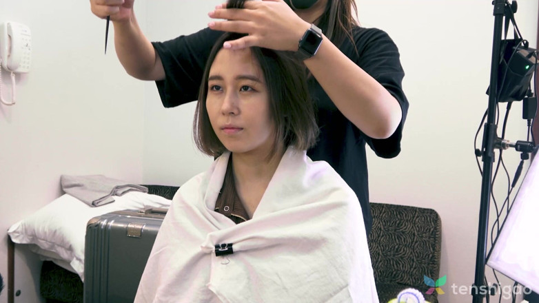 Tenshigao Backstage: Kurumi aoyama dietro le quinte