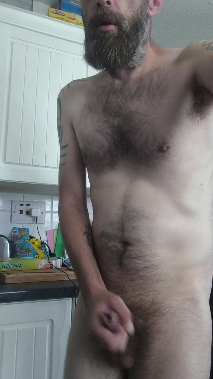 Smoking stoker: Big Dick Wanking