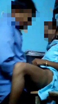 Indian Stepdad Fucked Her Stepdaughter in His Office Room