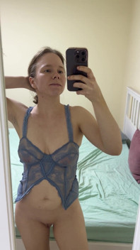 Blue Lingerie