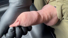 Foreskinguy: 뚝뚝 떨어지는 정액을 가진 긴 포피와 거대한