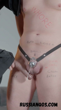 Chastity Ruined Plap Orgasm