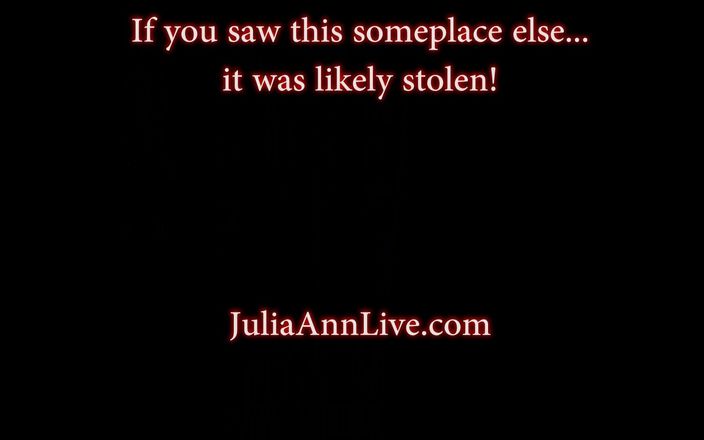 Julia Ann: 熟女julia Ann插她的男玩具