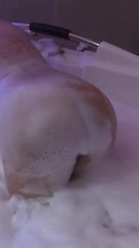 My Beautiful Wife Enjoys the Jacuzzi at the Motel Before Fucking My Friend