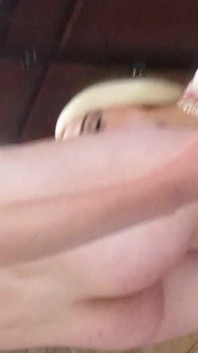 Bambii Mercedes Is Actually Slurping the Cum From a Plate