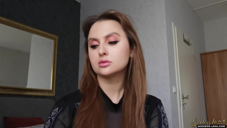 Goddess Lena: Cuckold cum eater