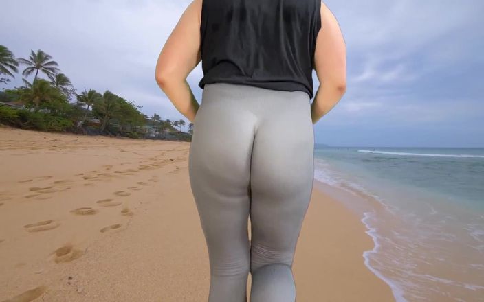 Lucas Nathan King: Perfect Ass Boy Jogging on The Beach