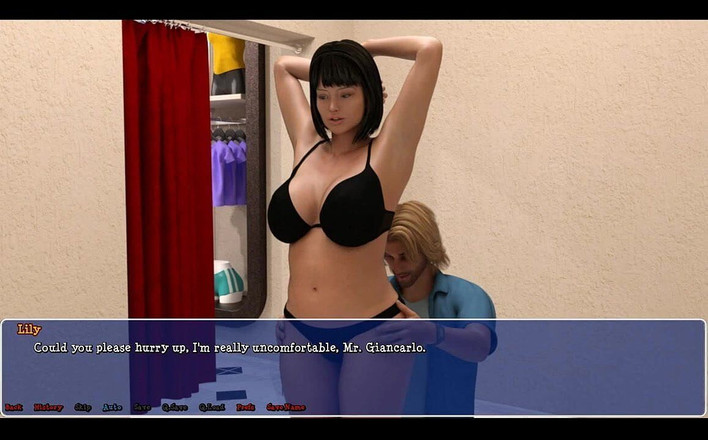 EroticKrisso: スズランのユリ-ランジェリーの熟女。