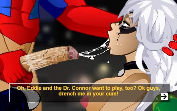 LoveSkySan69Real: Spiderman Black Cat Felatio Gameplay od Loveskysan