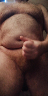 Wanking in My White Fruit of the Loom Briefs UK Hairy Stepdaddy Bear