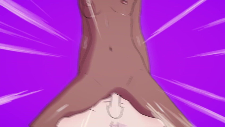 Violet rain: Hentai-animationen beleben die feurige interracial anime-szene