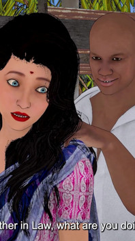 Desi Bhabhi byla ošukaná svým švagřem, který si bhabhi hodně užil