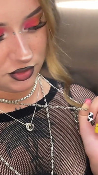 Alt Girl Ready Is Ready to Fuck for a Can of Energy Drink.