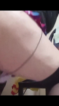 Minha Bunda Em Primeiro Plano, E Eu Mostro Como Gosto Do Meu Brinquedo