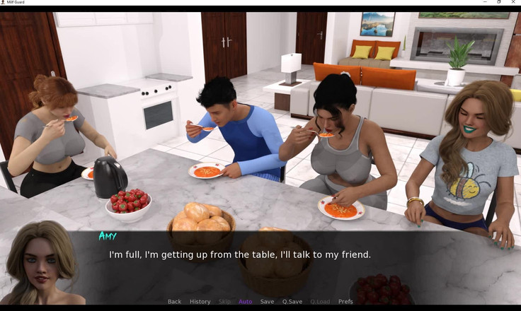 EroticKrisso: La milf guardia-milf gioca