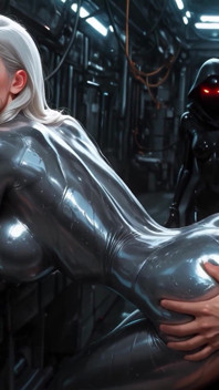 Liquid Metal Cyborg Termina - se zvukem - Generováno Ai