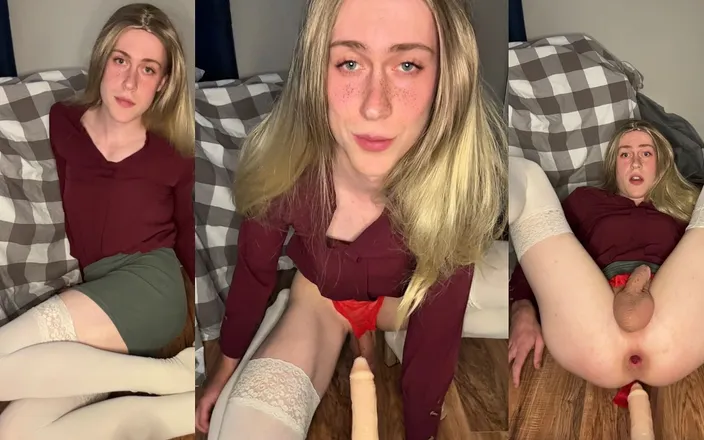 Fembaby: Teen Femboy Get Fucked by Machine