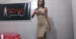 Tsdanisantos1: Sexy und verführerisch Daniela Santos tanzt und dann einen orgasmus...