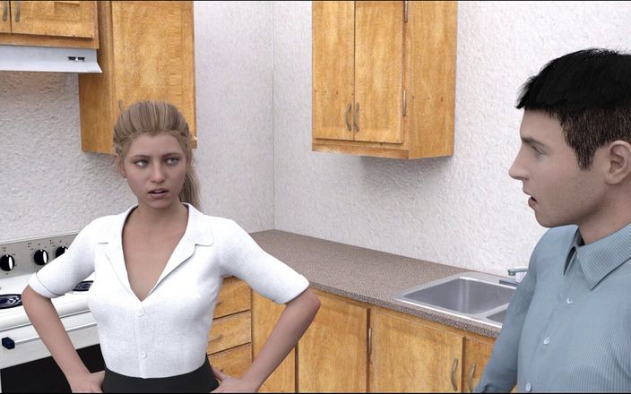 IAsura Gaming: Amy pracuje se sukní v baru